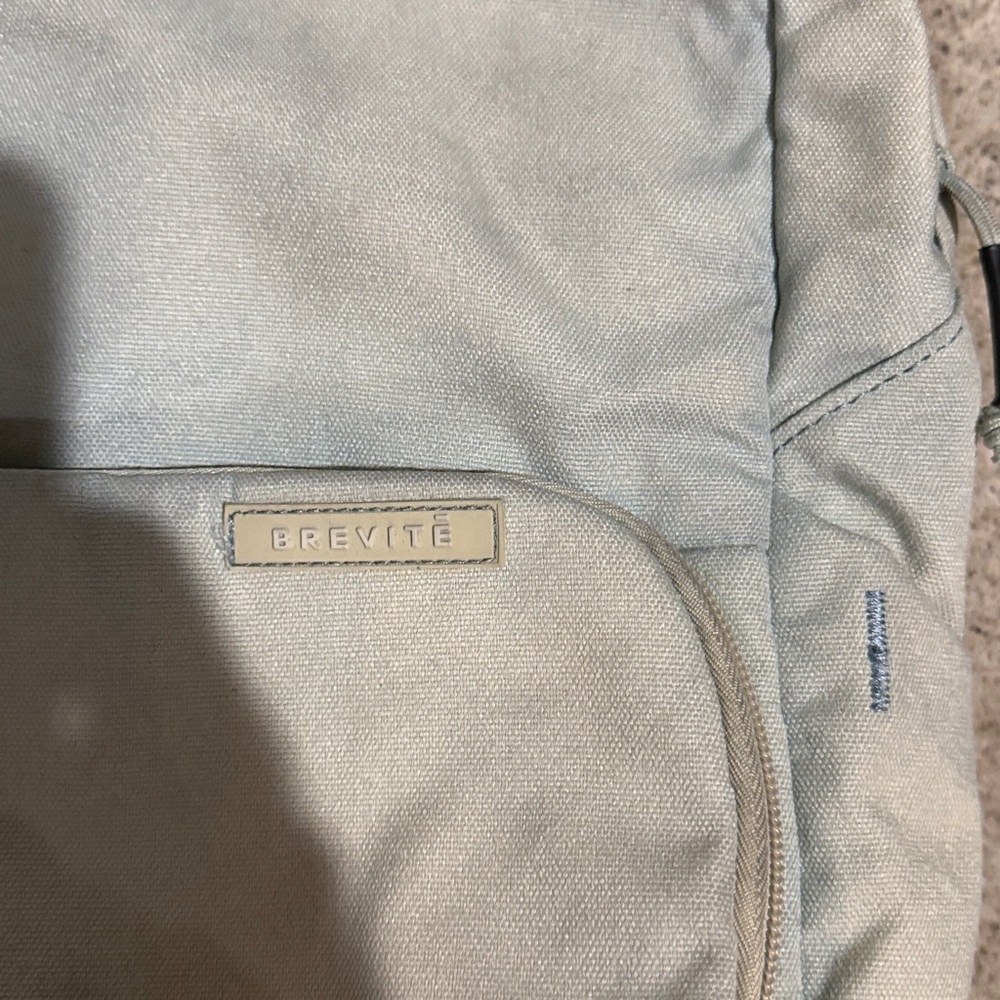Brevite Denim Backpack - Picture 2 of 5